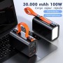 Comprar Batería Externa/Powerbank Leotec PowerBank 30000mAh PD/ 100W/ Compatible con Portátiles - Ganga Electrónica