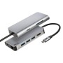Comprar Docking USB Tipo-C NGS WonderDock8/ 3xUSB/ 1xUSB Tipo-C DP/ 1xHDMI 4K/ 1xRJ45/ 1xLector Tarjetas SD - Ganga Electrónica