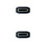 Comprar Cable USB 3.1 Tipo-C Nanocable 10.01.4101-COMB/ USB Tipo-C Macho - USB Tipo-C Macho/ Hasta 100W/ 10Gbps/ 1m/ Gris y Negr