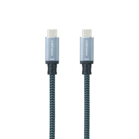 Comprar Cable USB 3.1 Tipo-C Nanocable 10.01.4101-L150-COMB/ USB Tipo-C Macho - USB Tipo-C Macho/ Hasta 100W/ 10Gbps/ 1.5m/ Gris