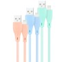 Comprar Cables USB 2.0 Lightning Nanocable 10.10.0401-A1/ USB Macho - Lightning Macho/ 1m/ 3 Unidades/ Rosa, Azul y Verde - Gang