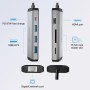Comprar Docking USB Tipo-C Vention CNDHB/ 1xHDMI 4K/ 3xUSB/ 1xUSB Tipo-C PD/ 1xRJ45/ 1xLector tarjetas/ Gris - Ganga Electrónica