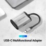 Comprar Conversor Vention TFAHB/ 1xUSB/ 1xHDMI/ 1xVGA/ 1xUSB Tipo-C PD/ Gris - Ganga Electrónica