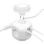 Comprar Regleta con Interruptor y Luz Nocturna Aisens ASPS-3A1CL01-W/ 4 Tomas de Corriente/ 1 USB Tipo-C/ 3 USB/ Cable 1.8m/ Bla