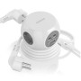 Comprar Regleta con Interruptor Aisens ASPS-2A2C04-W/ 3 Tomas de Corriente/ 2 USB Tipo-C/ 2 USB/ Cable 1.4m/ Blanco - Ganga Elec