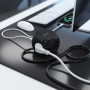 Comprar Regleta con Interruptor Aisens ASPS-2A2C05-BK/ 3 Tomas de Corriente/ 2 USB Tipo-C/ 2 USB/ Cable 1.4m/ Negro - Ganga Elec