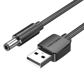 Comprar Cable Alimentación Vention CEXBG/ USB Macho - DC 3.5mm Macho/ 1.5m/ Negro - Ganga Electrónica
