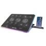 Comprar Soporte Refrigerante Mars Gaming MNBC13 para Portátiles hasta 17'/ Iluminación LED - Ganga Electrónica