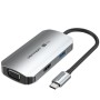 Comprar Docking USB Tipo-C Vention TQAHB/ 1xHDMI/ 1xUSB/ 1xVGA/ 1xUSB Tipo-C PD/ Gris - Ganga Electrónica