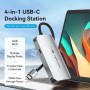 Comprar Docking USB Tipo-C Vention TQAHB/ 1xHDMI/ 1xUSB/ 1xVGA/ 1xUSB Tipo-C PD/ Gris - Ganga Electrónica