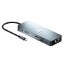 Comprar Docking USB Tipo-C Leotec LEDS03/ 3xUSB/ 1xUSB Tipo-C PD/ 1xHDMI 4K/ 1xDisplayPort/ 1xVGA/ 1xAudio/ 1xRJ45/ 1xLector - G