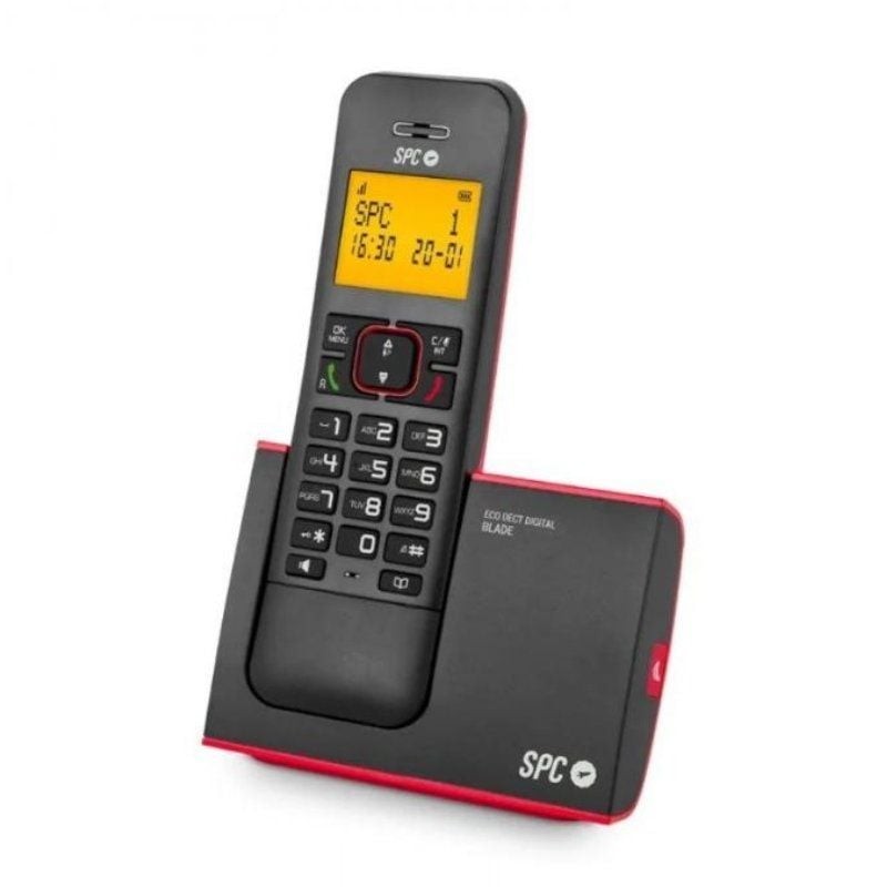 Comprar Teléfono Inalámbrico SPC Blade 7290RC1/ Rojo y Negro - Ganga Electrónica