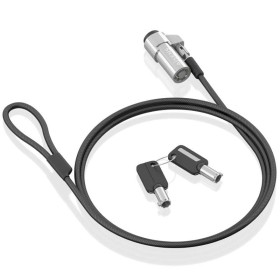 Comprar Cable de Seguridad Tipo NANO para Portátiles Aisens ASLK-D45K06-BK/ 1.5m - Ganga Electrónica