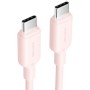 Comprar Cable USB 2.0 Tipo-C 3A Vention TRCPH/ USB Tipo-C Macho - USB Tipo-C Macho/ Hasta 60W/ 480Mbps/ 2m/ Rosa - Ganga Electró