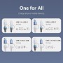 Comprar Cable USB 2.0 Tipo-C Vention CTLLF/ USB Tipo-C Macho - USB Macho/ MicroUSB Macho - USB Tipo-C Macho/ Hasta 100W/ 480Mbps