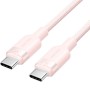 Comprar Cable USB 2.0 Tipo-C 3A Vention TRDPF/ USB Tipo-C Macho - USB Tipo-C Macho/ Hasta 60W/ 480Mbps/ 1m/ Rosa - Ganga Electró