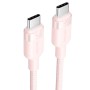 Comprar Cable USB 2.0 Tipo-C 3A Vention TRDPF/ USB Tipo-C Macho - USB Tipo-C Macho/ Hasta 60W/ 480Mbps/ 1m/ Rosa - Ganga Electró