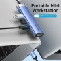 Comprar Docking USB Tipo-C Vention TGESB/ 3xUSB/ 1xHDMI 4K/ 1xUSB Tipo-C PD/ Azul - Ganga Electrónica