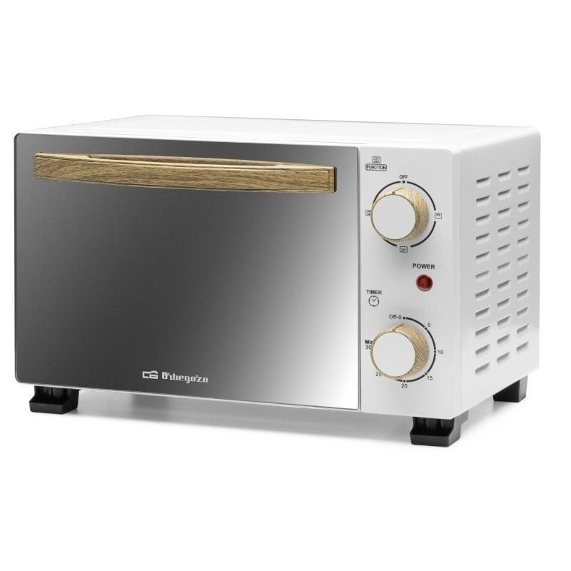 Comprar Horno de Sobremesa Orbegozo HO 990/ 800W/ Capacidad 10L/ Blanco - Ganga Electrónica