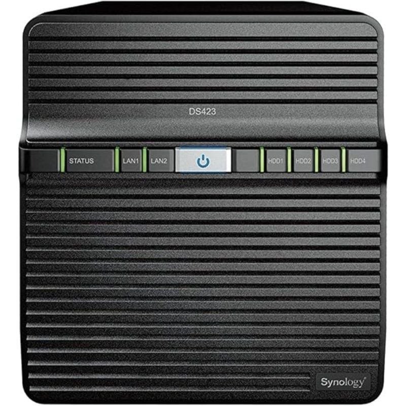 Comprar NAS Synology Diskstation DS423/ 4 Bahías 3.5'- 2.5'/ 2GB DDR4/ Formato Torre - Ganga Electrónica