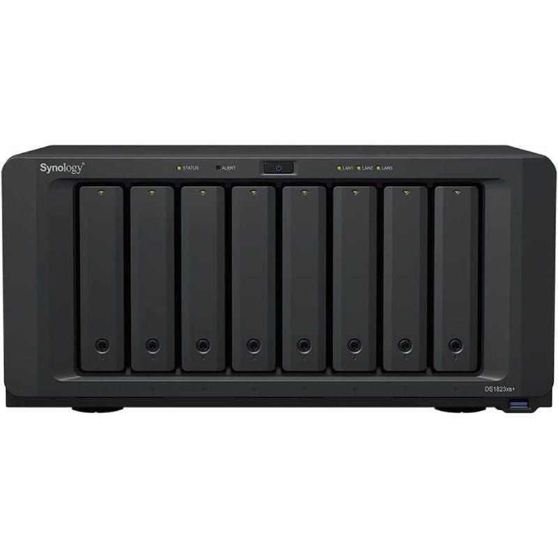 Comprar NAS Synology Diskstation DS1823XS+/ 8 Bahías 3.5'- 2.5'/ 8GB DDR4/ Formato Torre - Ganga Electrónica