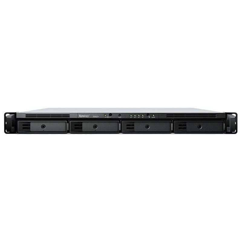 Comprar NAS Synology RackStation RS822+/ 4 Bahía 3.5'- 2.5'/ 2GB DDR4/ Formato Rack - Ganga Electrónica