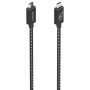 Comprar Cable USB 4.0 Tipo-C Aisens A156-0866/ USB Tipo-C Macho - USB Tipo-C Macho/ Hasta 240W/ 40Gbps/ 50cm/ Gris - Ganga Elect
