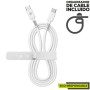 Comprar Cable USB 2.0 Tipo-C Muvit For Change MCUSC0008/ USB Tipo-C Macho - USB Tipo-C/ Hasta 60W/ 480Mbps/ 1.2m/ Blanco - Ganga