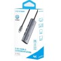 Comprar Docking USB Tipo-C Vention TGGHB/ 3xUSB/ 1xHDMI 4K/ 1xUSB Tipo-C PD/ Gris - Ganga Electrónica