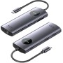 Comprar Docking USB Tipo-C Vention TQVHB/ 2xHDMI 4K/ 3xUSB/ 1xRJ45/ 1xLector de Tarjetas/ 1xUSB Tipo-C PD/ Gris - Ganga Electrón