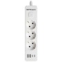 Comprar Regleta con Interruptor Orbegozo EN 3100/ 3 Tomas de Corriente/ 2 USB/ 2 USB Tipo-C/ Cable 1.4m/ Blanca - Ganga Electrón