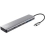Comprar Docking USB Tipo-C Trust Dalyx/ 2xUSB/ 2xHDMI 4K/ 1xDisplayPort/ 1xUSB Tipo-C PD/ Gris - Ganga Electrónica