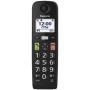 Comprar Teléfono Inalámbrico Panasonic KX-TGU112EXB/ Pack DUO/ Negro - Ganga Electrónica