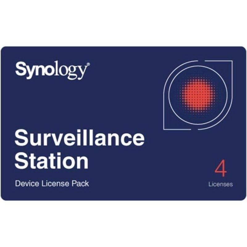 Comprar Licencia Física Synology Surveillance Device License Pack/ 4 Dispositivos - Ganga Electrónica