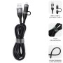 Comprar Cable USB 2.0 Tipo-C Subblim Top 4 en 1/ USB Tipo-C Macho - USB Macho/ USB Tipo-C Macho - Lightning Macho/ Hasta 60W/ - 