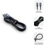 Comprar Cable USB 2.0 Tipo-C Subblim Optimus/ USB Tipo-C Macho - USB Tipo-C Macho/ Hasta 60W/ 480Mbps/ 1m/ Negro - Ganga Electró