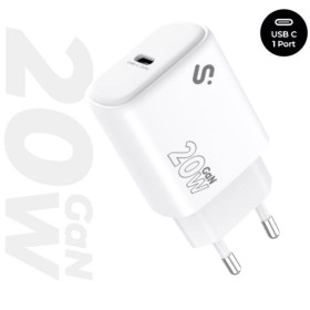 Comprar Cargador de Pared GaN Subblim 20W Charger USB C/ 1xUSB Tipo-C/ 20W - Ganga Electrónica