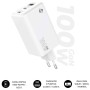 Comprar Cargador de Pared GaN Subblim 100W Charger USB C+C+A/ 2xUSB Tipo-C/ 1xUSB/ 100W - Ganga Electrónica