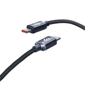 Comprar Cable USB 2.0 Tipo-C Subblim Optimus/ USB Tipo-C Macho - USB Tipo-C Macho/ Hasta 60W/ 480Mbps/ 2m/ Negro - Ganga Electró