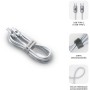 Comprar Cable USB 2.0 Tipo-C Subblim Optimus/ USB Tipo-C Macho - USB Tipo-C Macho/ Hasta 60W/ 480Mbps/ 1m/ Blanco - Ganga Electr