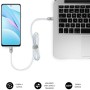 Comprar Cable USB 2.0 Tipo-C Subblim Optimus/ USB Tipo-C Macho - USB Tipo-C Macho/ Hasta 60W/ 480Mbps/ 1m/ Blanco - Ganga Electr