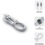 Comprar Cable USB 2.0 Tipo-C Subblim Optimus/ USB Tipo-C Macho - USB Tipo-C Macho/ Hasta 60W/ 480Mbps/ 2m/ Blanco - Ganga Electr