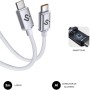 Comprar Cable USB 2.0 Tipo-C Subblim Optimus/ USB Tipo-C Macho - USB Tipo-C Macho/ Hasta 60W/ 480Mbps/ 2m/ Blanco - Ganga Electr