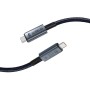 Comprar Cable USB 4.0 Tipo-C Subblim Cable High/ USB Tipo-C Macho - USB Tipo-C Macho/ Hasta 240W/ 40Gbps 1.5m/ Negro - Ganga Ele