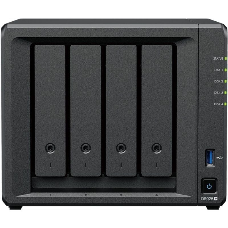 Comprar NAS Synology Diskstation DS925+/ 4 Bahías 3.5'- 2.5'/ 4GB DDR4/ Formato Torre - Ganga Electrónica