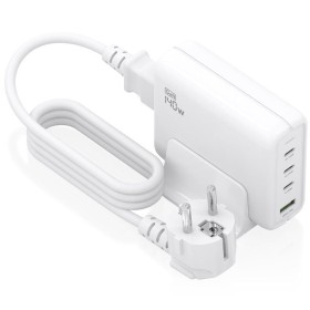 Comprar Cargador Sobremesa GaN Aisens ASCH-140W4P055-W/ 3xUSB Tipo-C/ 1xUSB/ 140W - Ganga Electrónica