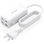 Comprar Cargador Sobremesa GaN Aisens ASCH-100W4P053-W/ 3xUSB Tipo-C/ 1xUSB/ 100W - Ganga Electrónica