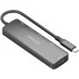 Comprar Docking USB Tipo-C Aisens ASUC-6P023-GR/ 1xHDMI 4K/ 2xUSB/ 1xUSB Tipo-C PD/ 1xLector Tarjetas/ Gris - Ganga Electrónica
