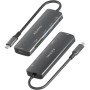 Comprar Docking USB Tipo-C Aisens ASUC-6P023-GR/ 1xHDMI 4K/ 2xUSB/ 1xUSB Tipo-C PD/ 1xLector Tarjetas/ Gris - Ganga Electrónica