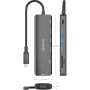 Comprar Docking USB Tipo-C Aisens ASUC-7P025-GR/ 1xHDMI 4K/ 3xUSB/ 1xUSB Tipo-C PD/ 1xLector Tarjetas/ Gris - Ganga Electrónica